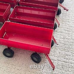 Vintage Ertl John Deere International Harvester 116 Scale Farm Tractor Trailer