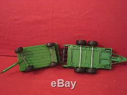 Vintage Ertl John Deere Lot Of 3 116 Diecast Tractors + Manure Spreader