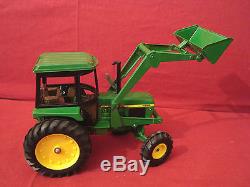 Vintage Ertl John Deere Lot Of 3 116 Diecast Tractors + Manure Spreader