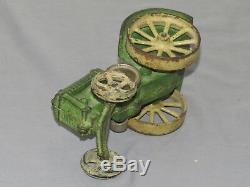 Vintage JOHN DEERE model D VINDEX Toy Tractor Original! 116 toy Cast Iron
