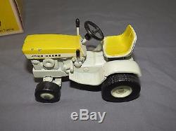 Vintage John Deere 140 Patio Lawn Garden Tractor ERTL New in Box RARE Yellow