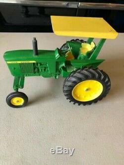 Vintage John Deere 4020 Tractor 1/16 Jd Wf Canopy Rops