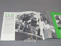 Vintage Original 1963 John Deere 110 Lawn Garden Tractor Brochure Catalog OLD