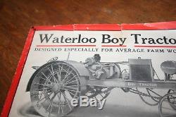 Waterloo Boy Tractor Brochure Waterloo Gasoline Engine Co. Pre John Deere 1915