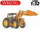 Wiking 077342 John Deere 7430 Tractor Loader & Accessories 132 Collectors Model
