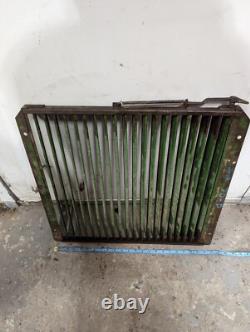 Working John Deere Radiator Shutter John Deere D Tractor #2G