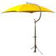 Yellow Deluxe Umbrella With Brackets-fits Many John Deere Tractor Models