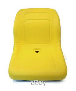 Yellow HIGH BACK SEAT for John Deere Compact Garden Tractors 4610, 4700, 4710