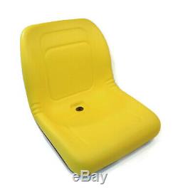 Yellow HIGH BACK SEAT for John Deere Compact Garden Tractors 4610, 4700, 4710