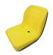 Yellow High Back Seat For John Deere Compact Tractors 4105 4200 4210 4300 4310