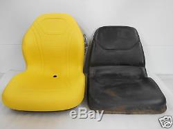 Yellow High Back Seat For John Deere Jd 655, 755, 855 & 955 Compact Tractor #cf