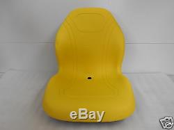 Yellow High Back Seat For John Deere Jd 655, 755, 855 & 955 Compact Tractor #cf