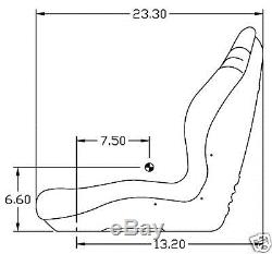 Yellow High Back Seat For John Deere Jd 655, 755, 855 & 955 Compact Tractor #cf