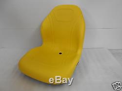 Yellow High Back Seat For John Deere Jd 655, 755, 855 & 955 Compact Tractor #cf