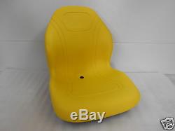 Yellow High Back Seat For John Deere Jd 655, 755, 855 & 955 Compact Tractor #cf