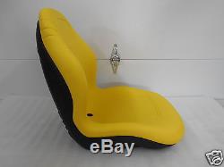 Yellow High Back Seat For John Deere Jd 655, 755, 855 & 955 Compact Tractor #cf