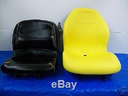 Yellow High Back Seat John Deere 670,770,790,870,970,990,1070,3005, Tractor #ft