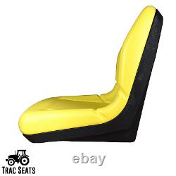 Yellow High Back Seat for John Deere 650 750 850 950 1050 Compact Tractor