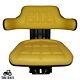 Yellow John Deere 1020 1530 2020 2030 Tractor Waffle Suspension Seat