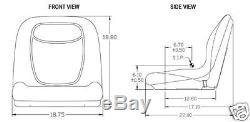 Yellow Seat Fits Jd John Deere 3203, 1023e, 3032e, 3038e Compact Tractors #my