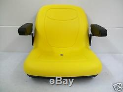 Yellow Seat Fits Jd John Deere 4044m, 4049m, 4052m, 4066m Compact Tractors #mx