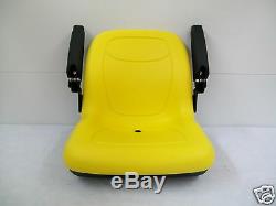 Yellow Seat Fits Jd John Deere 4044m, 4049m, 4052m, 4066m Compact Tractors #mx