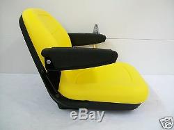 Yellow Seat Fits Jd John Deere 4044m, 4049m, 4052m, 4066m Compact Tractors #mx