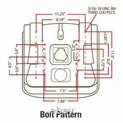 Yellow Seat Fits John Deere Farm Utility Tractors 5205, 5105