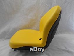 Yellow Seat John Deere X485, X495, X575, X585, X595, X720, X724, X740, X748, X749 #doai