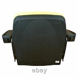 Yellow Seat with Armrests for John Deere 1023E 3032E 3038E 3203 2210 LVA19221