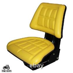 Yellow Tractor Suspension Seat Fit John Deere 5200 5210 5300 5310 5510