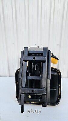 Yellow Tractor Suspension Seat, John Deere OEM